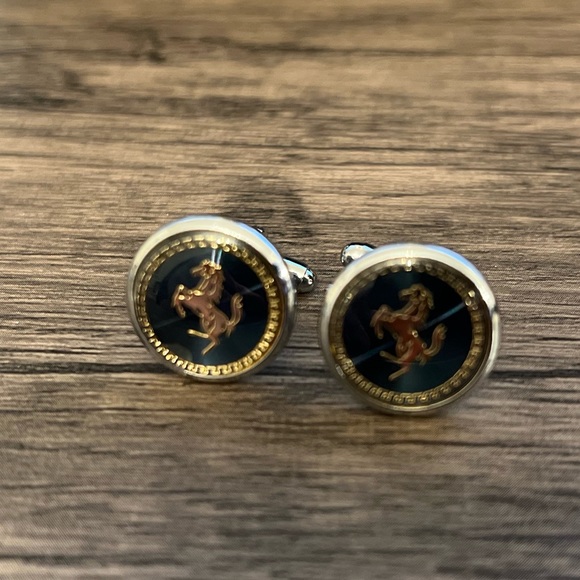 Prancing Horse Cuff Links - Picture 2 of 2